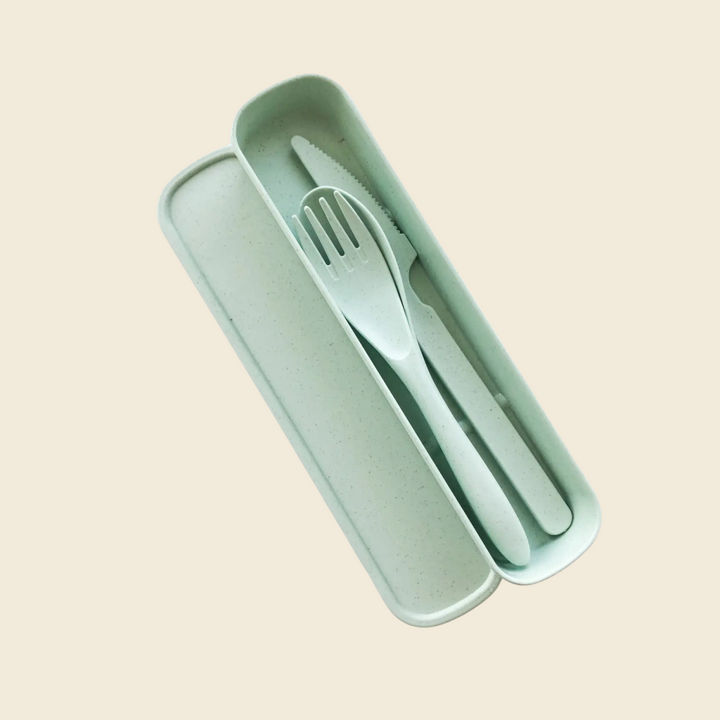Biodegradable Reusable Wheat Cutlery Set