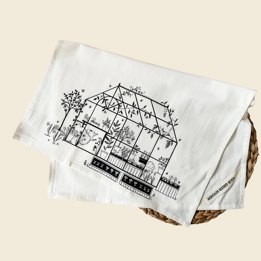Greenhouse Tea Towel