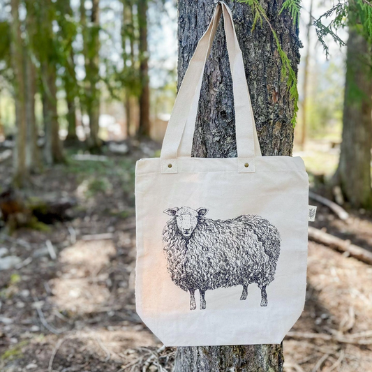 "Sheep" Shopping Tote