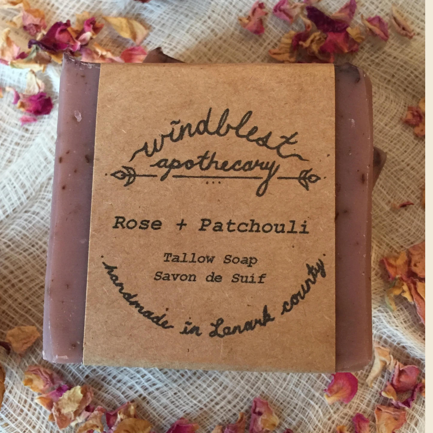 Rose Patchouli Soap