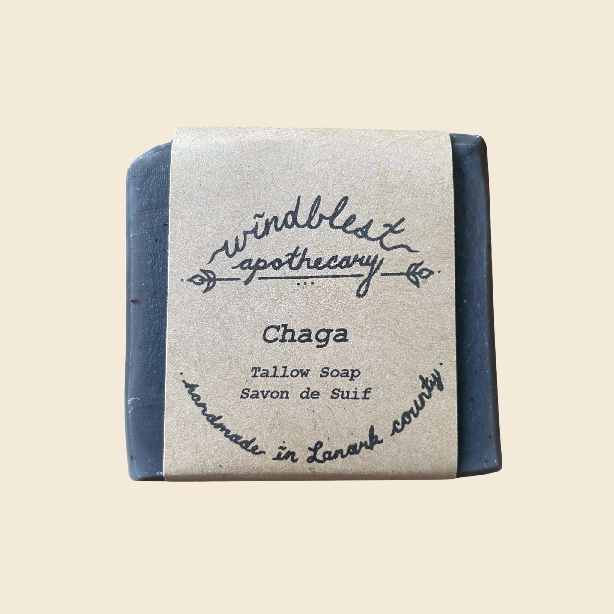 Chaga Tallow Soap Bar
