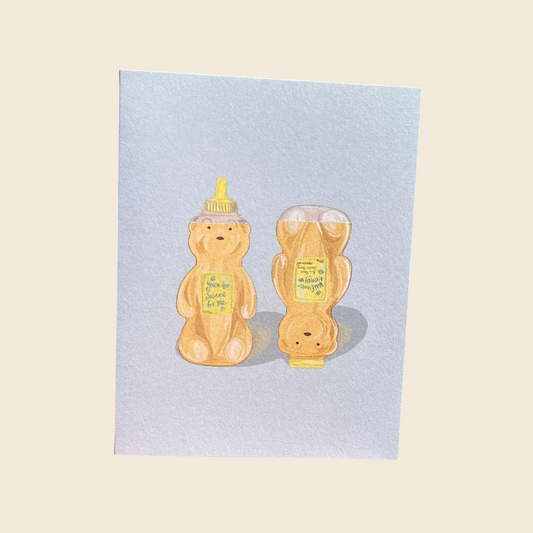 "Honey Bear" Greeting Card