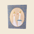 Victorian Goose Birthday Card