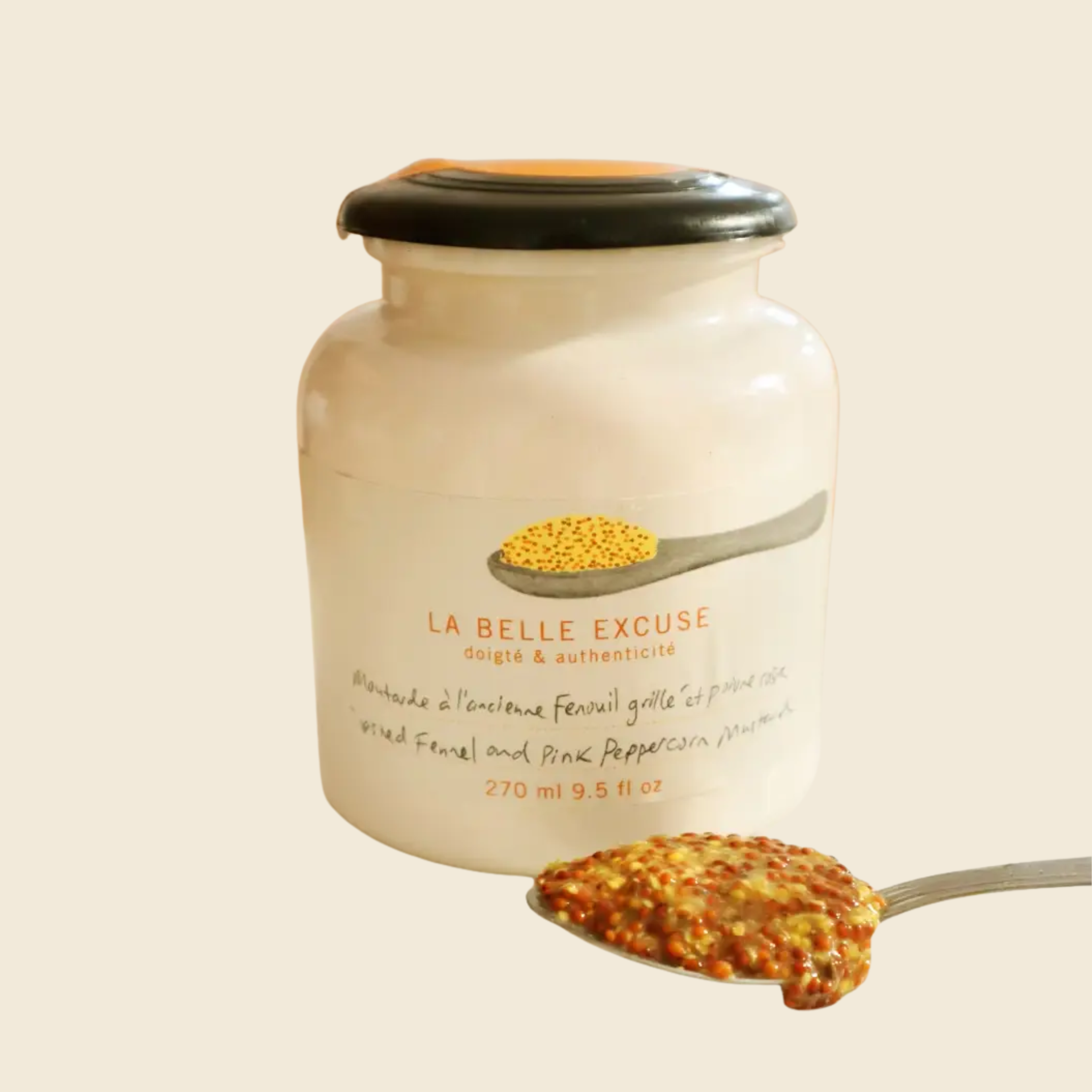 Roasted Fennel & Pink Peppercorn Mustard