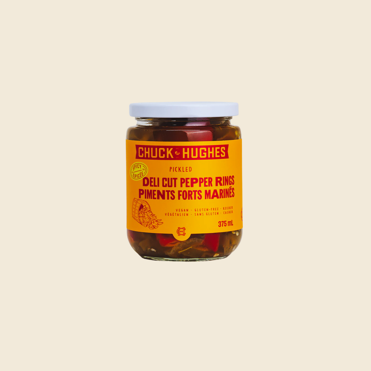 Chuck Hughes Spicy Deli Cut Peppers