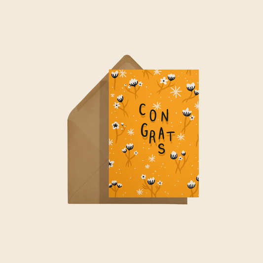"Congrats" Card