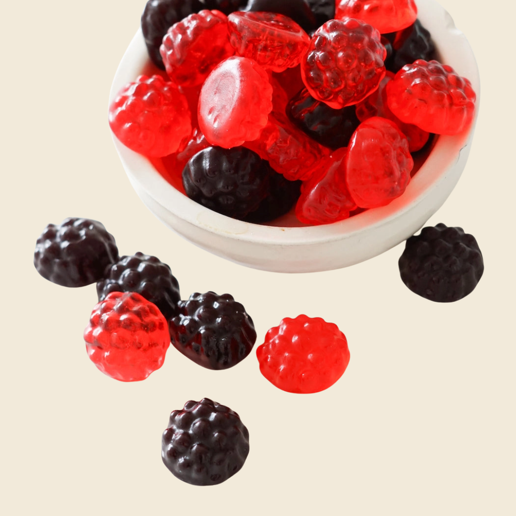 Raspberry Gummy Candies