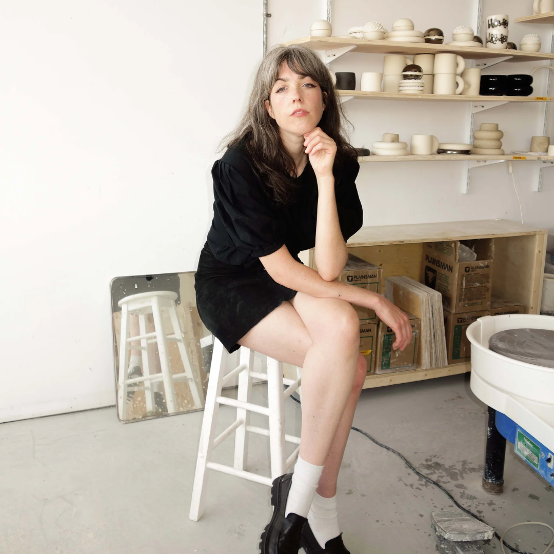 Ceramic Salt Cellar & Sea Salt Flakes