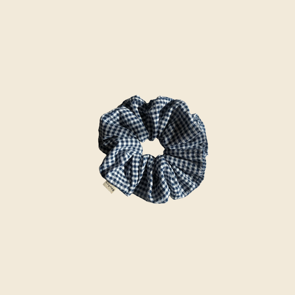 Gingham Oversized Scrunchie