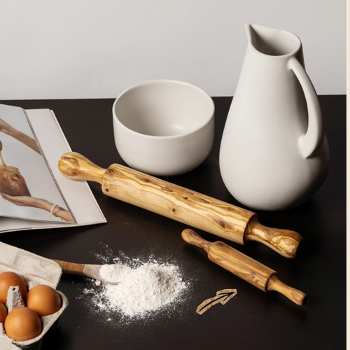 Small Olive Wood Rolling Pin