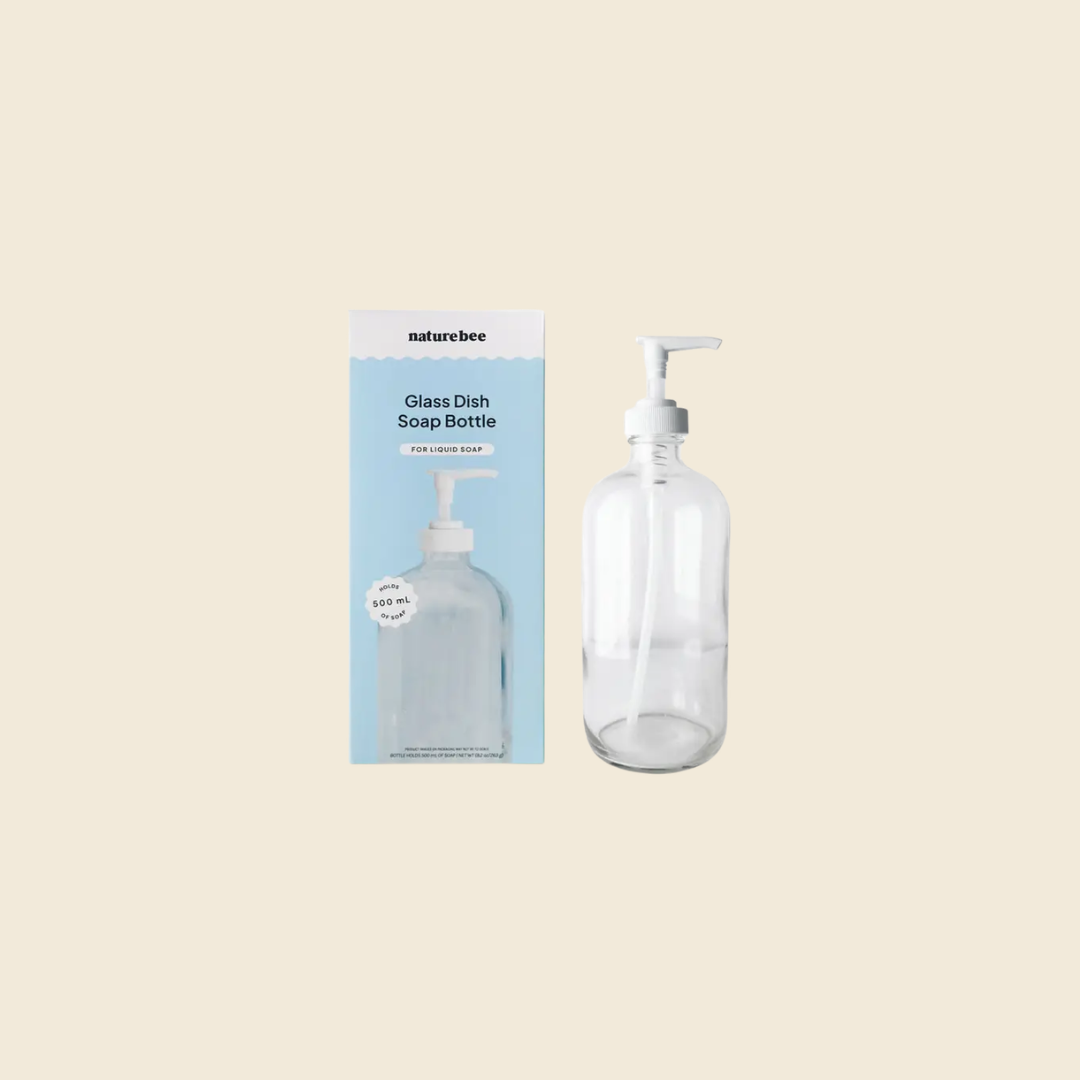 Glass Dish Soap Bottle