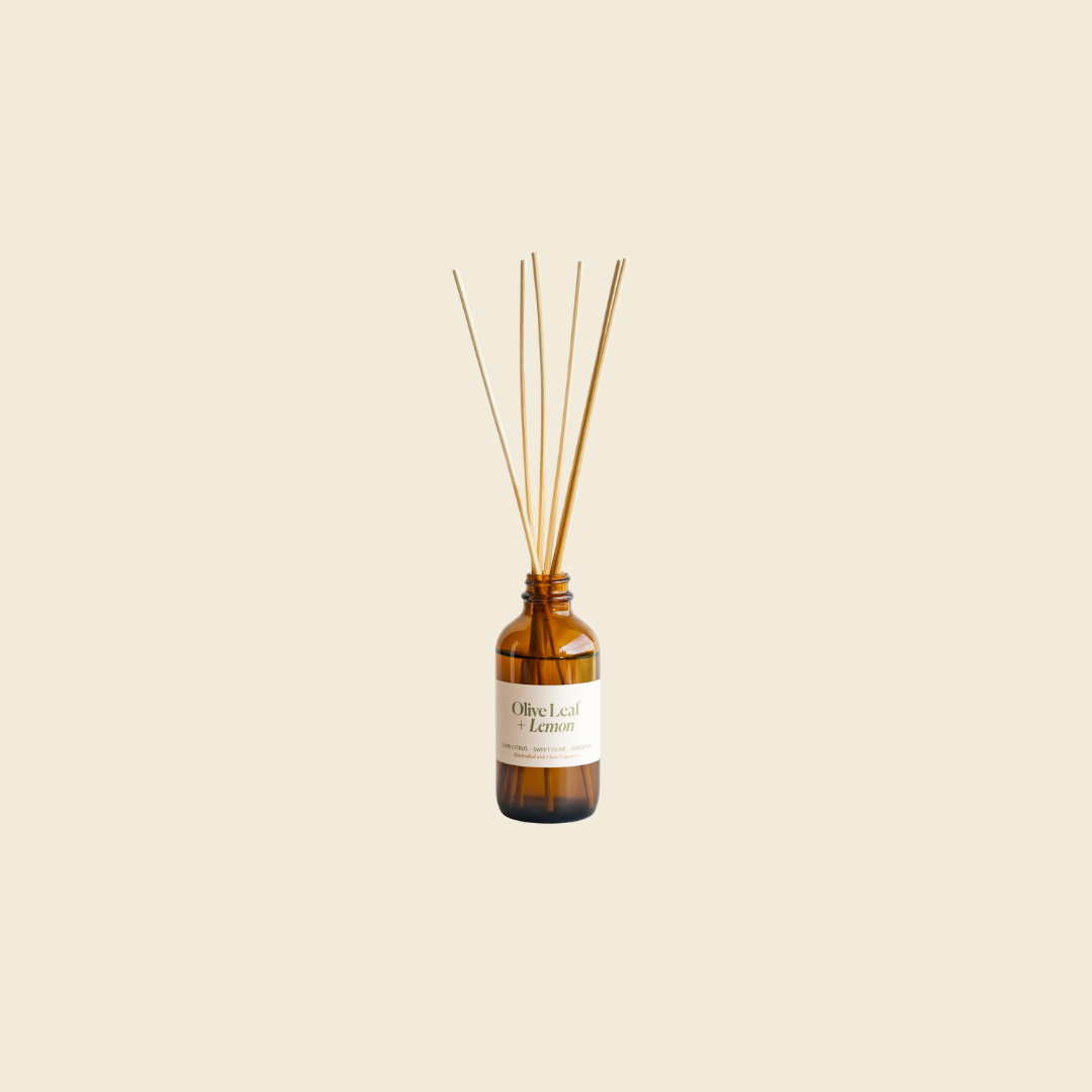 Olive Leaf + Lemon Reed Diffuser