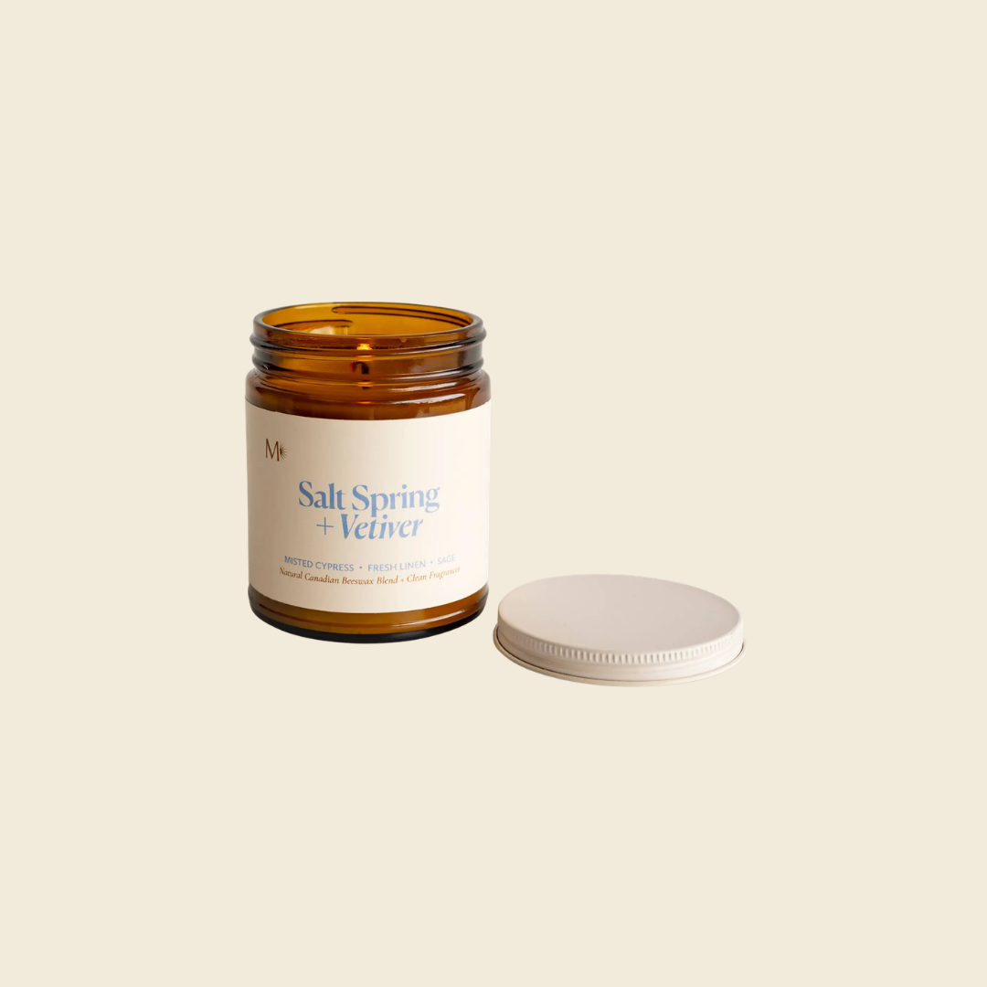 Salt Spring + Vetiver Candle