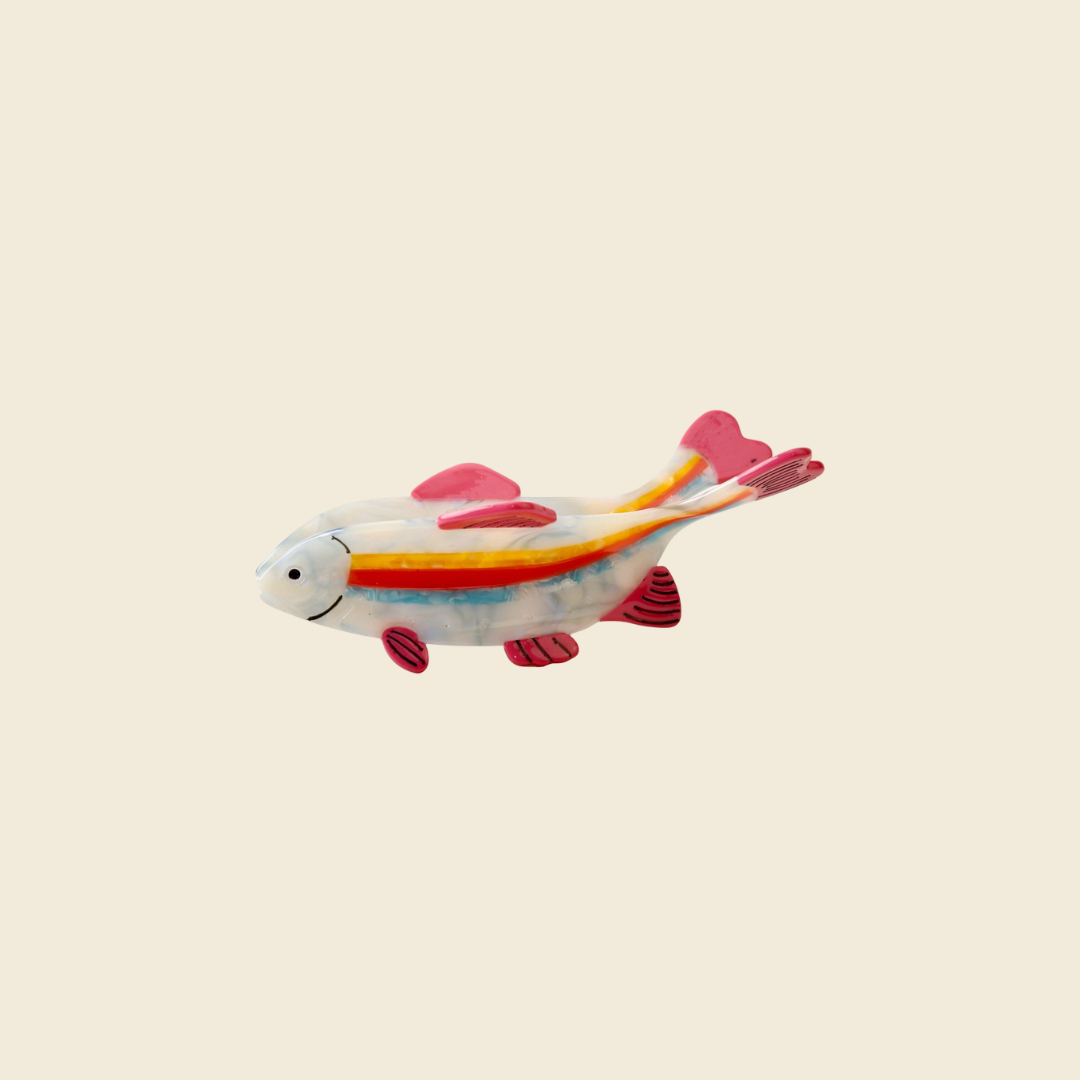 Colourful Fish Claw Clip