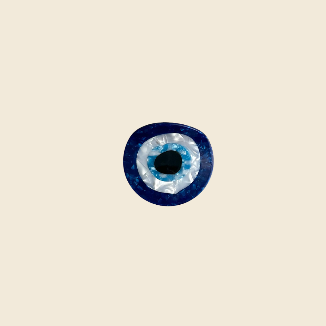 Mystic Evil Eye Claw Clip