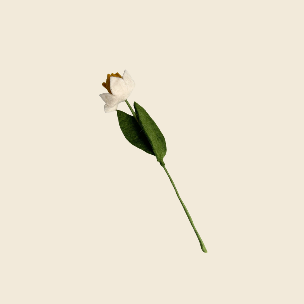 Felt Daffodil Flower Stem