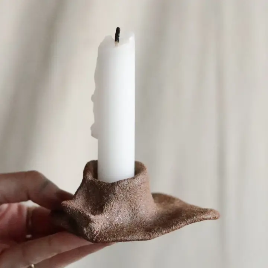 Of the Earth Candle Holder