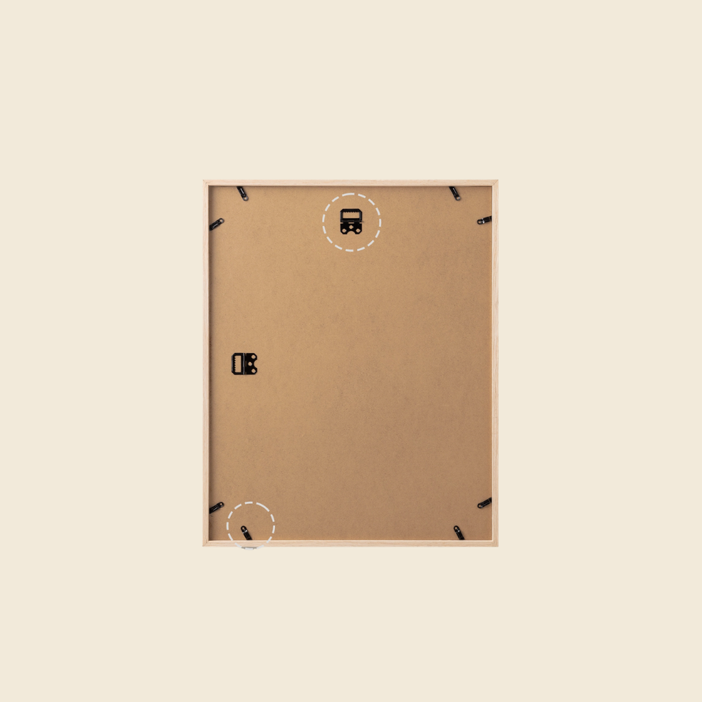 16x20 Solid Oak Frame