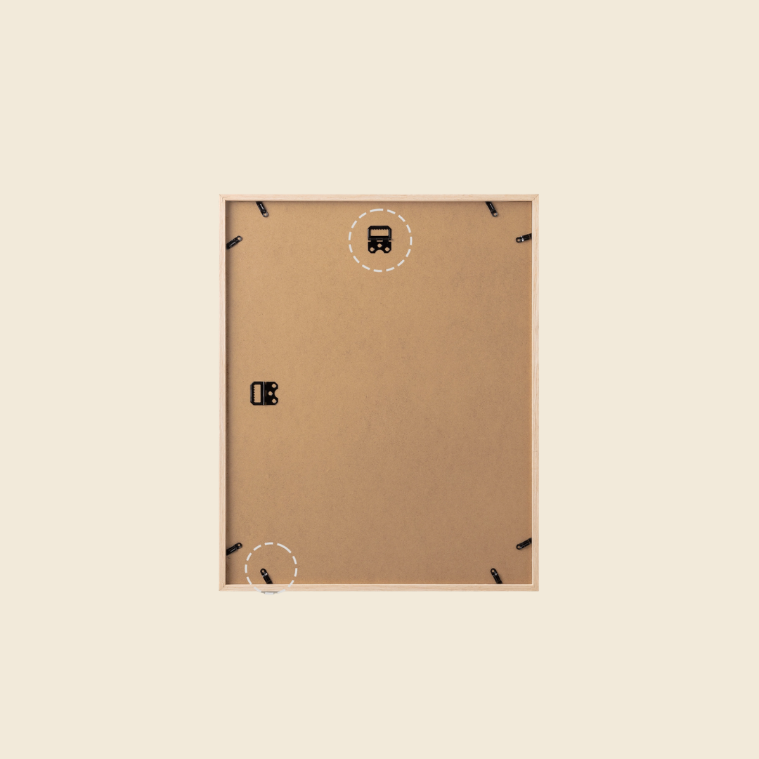 16x20 Solid Oak Frame