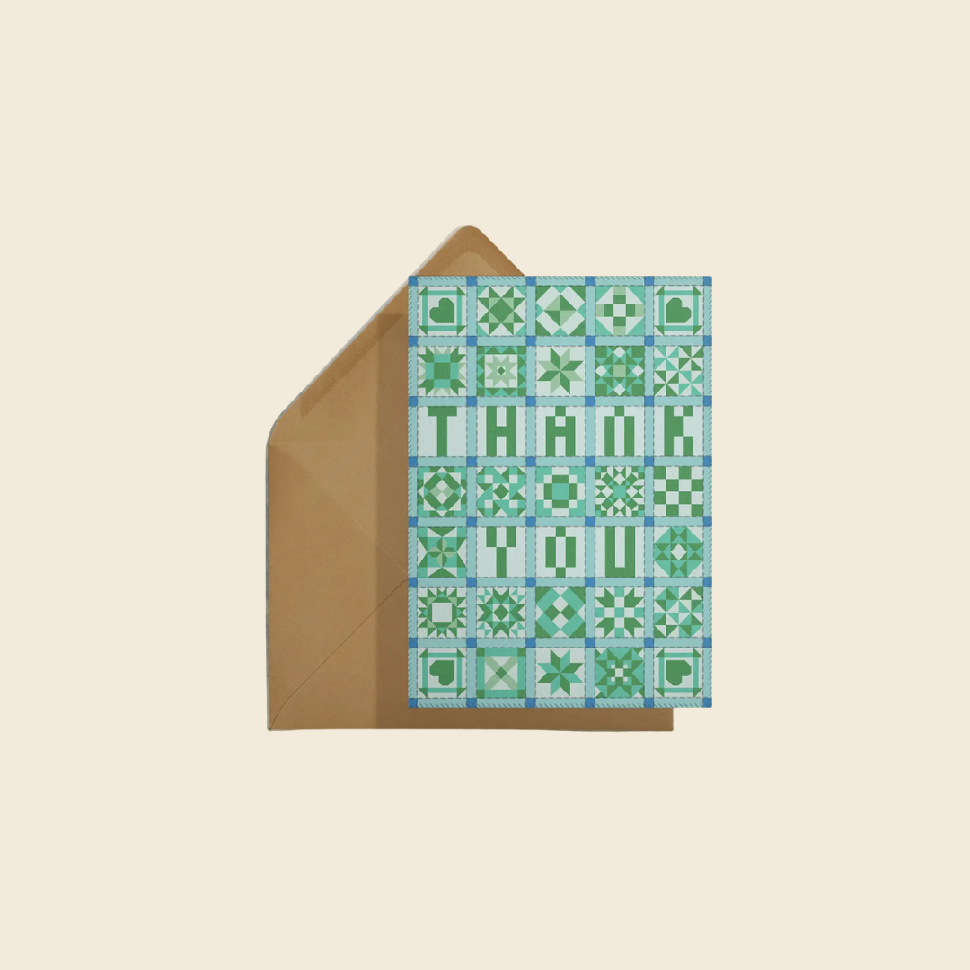 Thank You Patchwork Card