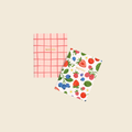Berries + Pink Picnic Notebook Set