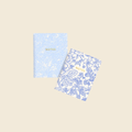 Blue Garden + Cream Dots Journal