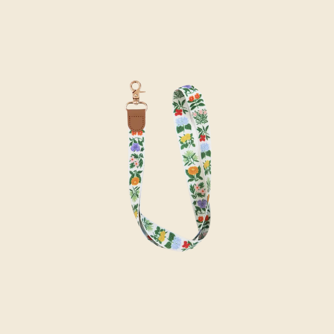 Floral Lanyard
