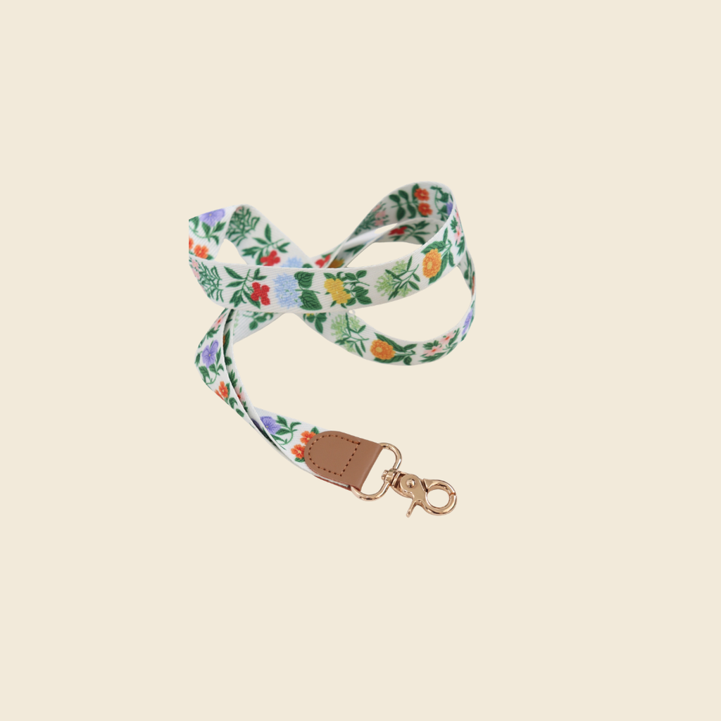 Floral Lanyard