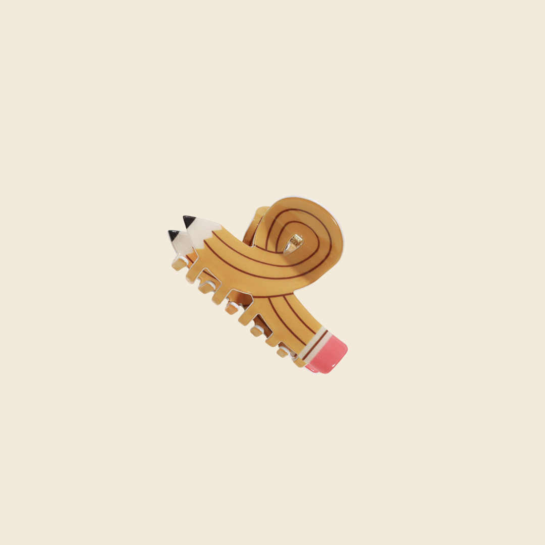 Pencil Hair Claw Clip