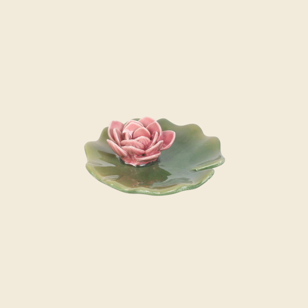Lily Pad Trinket & Incense Holder