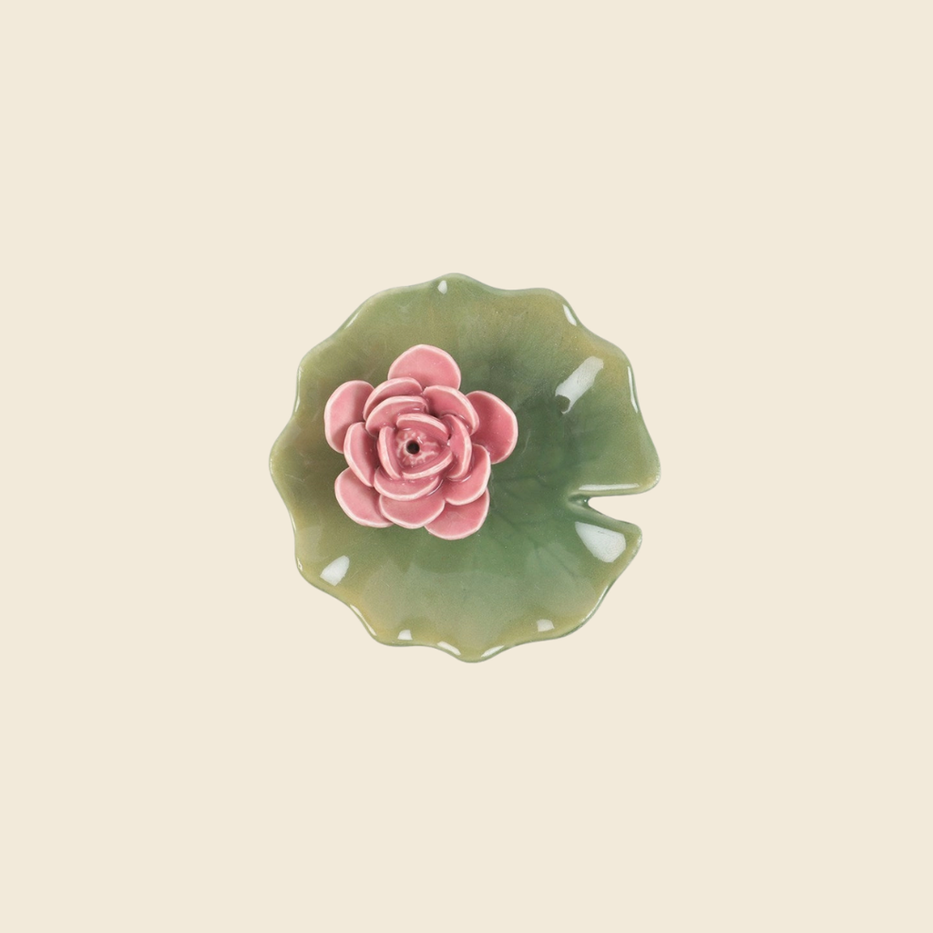 Lily Pad Trinket & Incense Holder