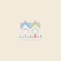 Pastel House Salt and Pepper Shakers