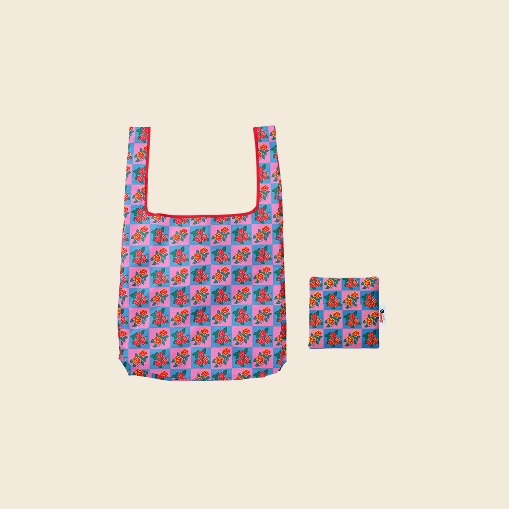 Floral Foldable Nylon Bag