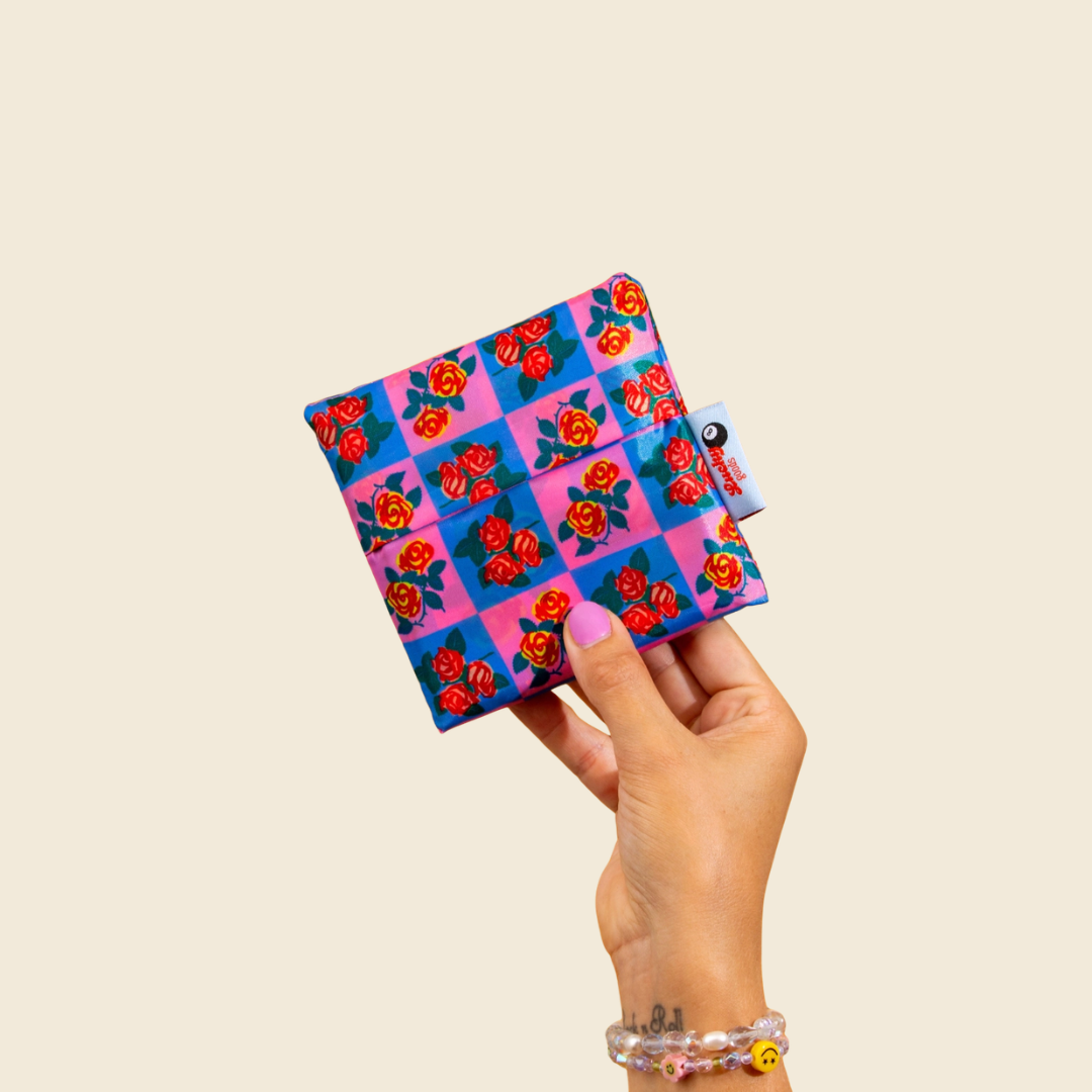Floral Foldable Nylon Bag