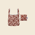 Cow Print Foldable Nylon Tote