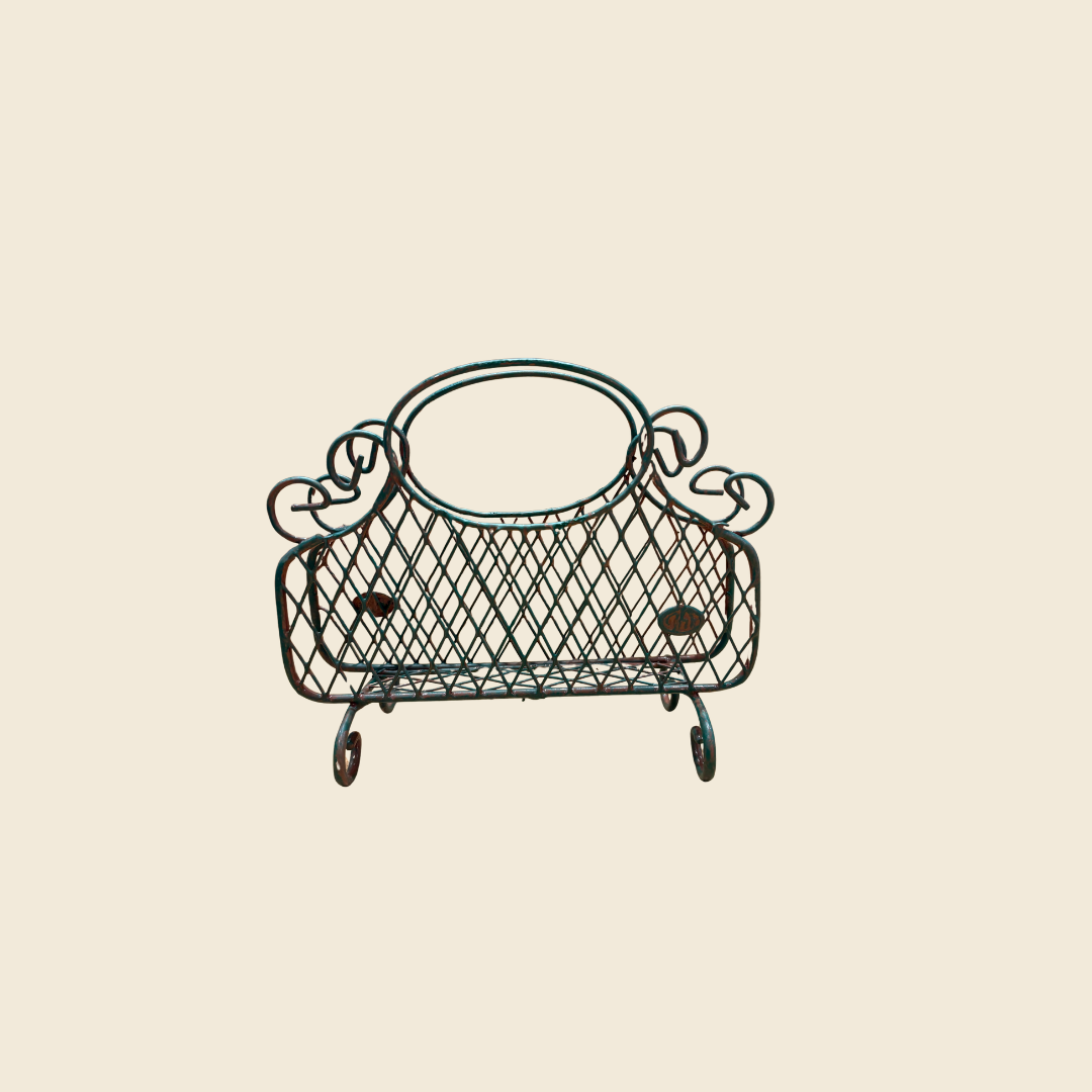 Antique Green Napkin Holder