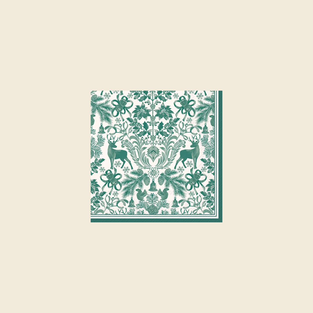 Festive Green Napkin