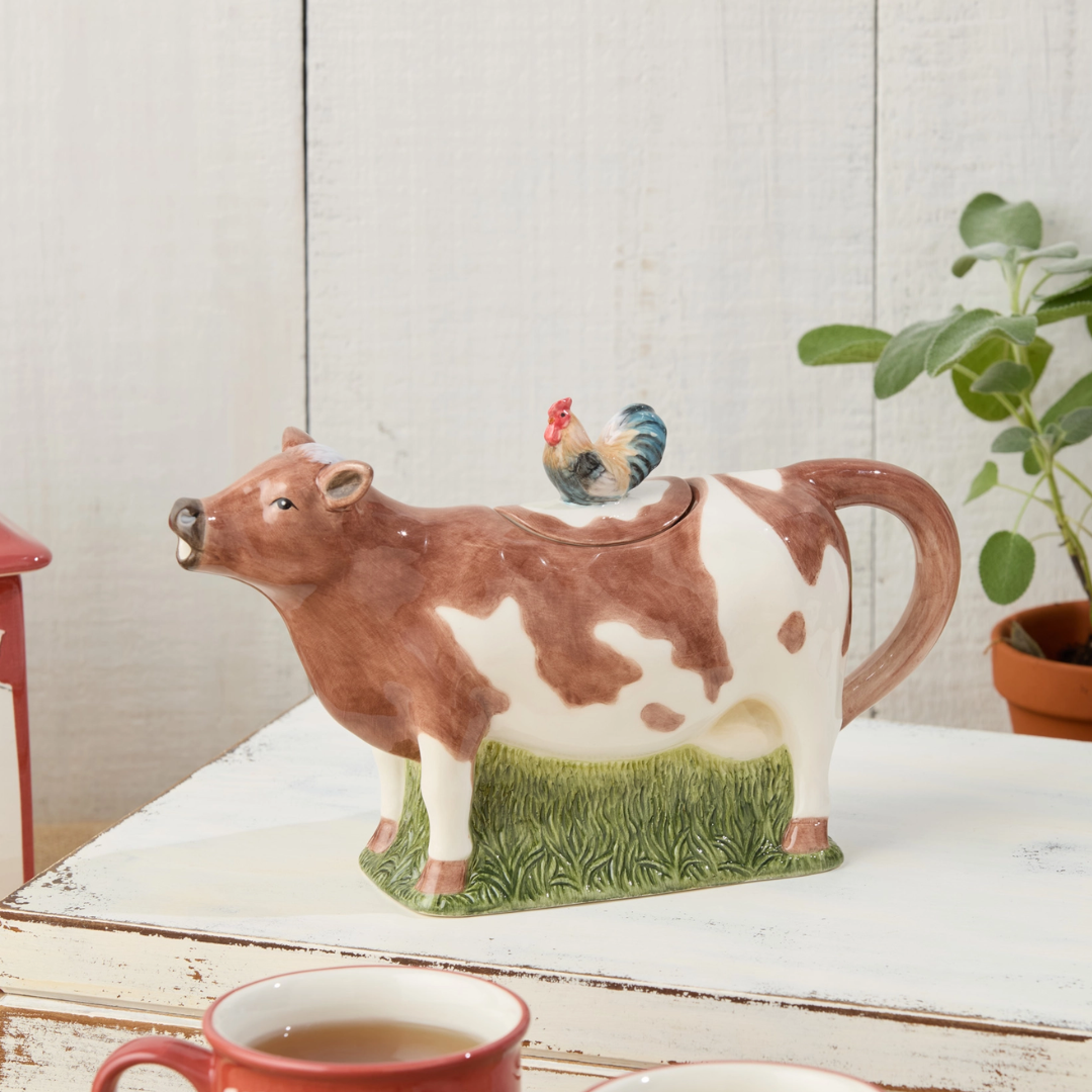 Cow Teapot