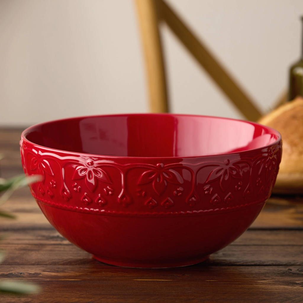 Provence Embossed Deep Bowl