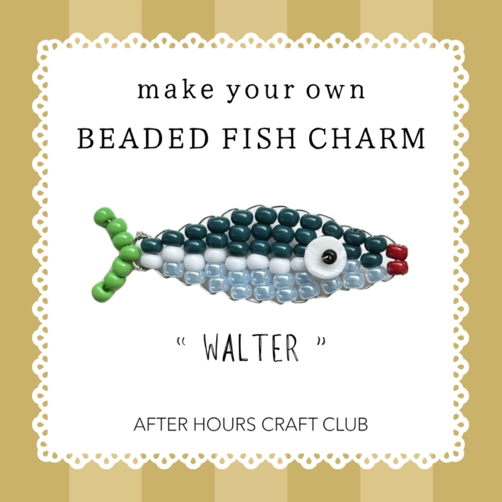 Walter Beaded Fish Kit