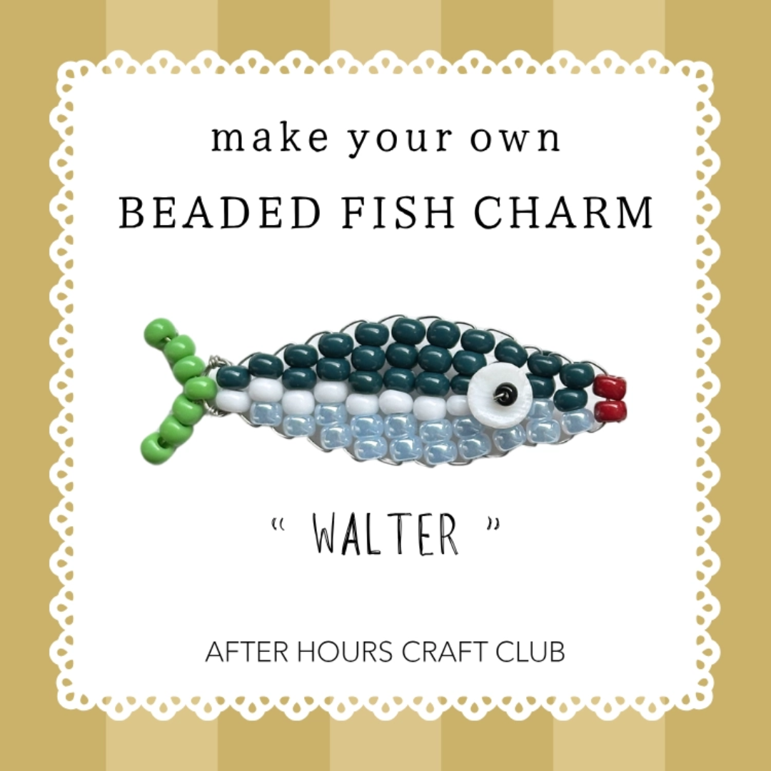 Walter Beaded Fish Kit