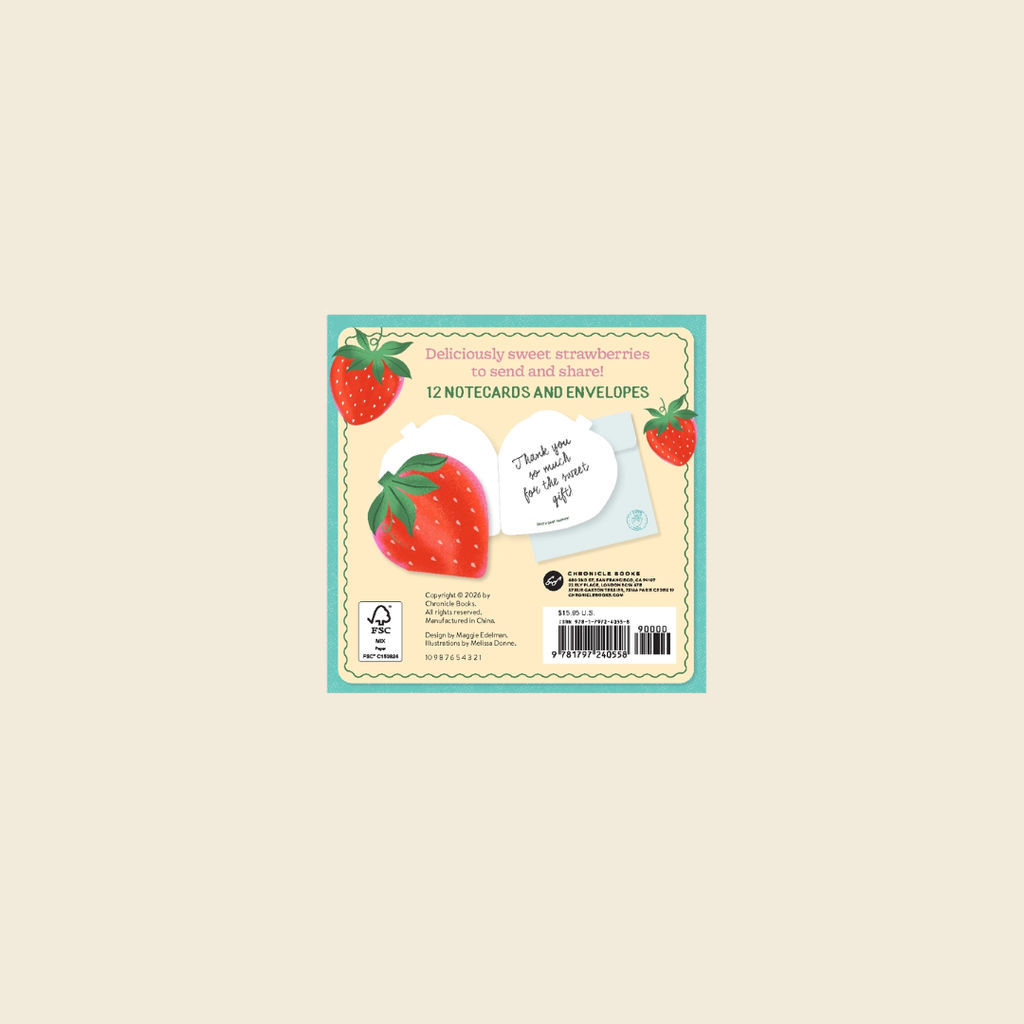 Strawberry Notecards