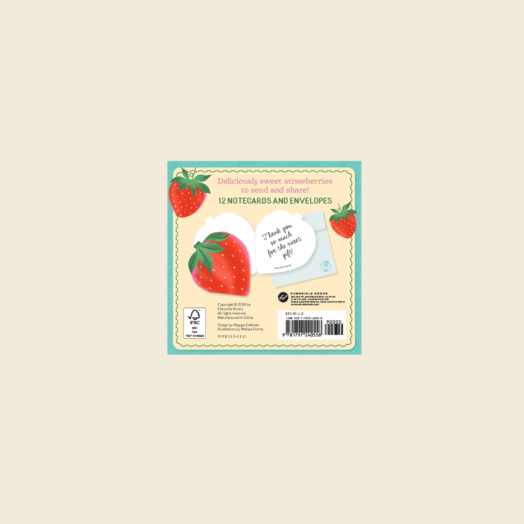 Strawberry Notecards