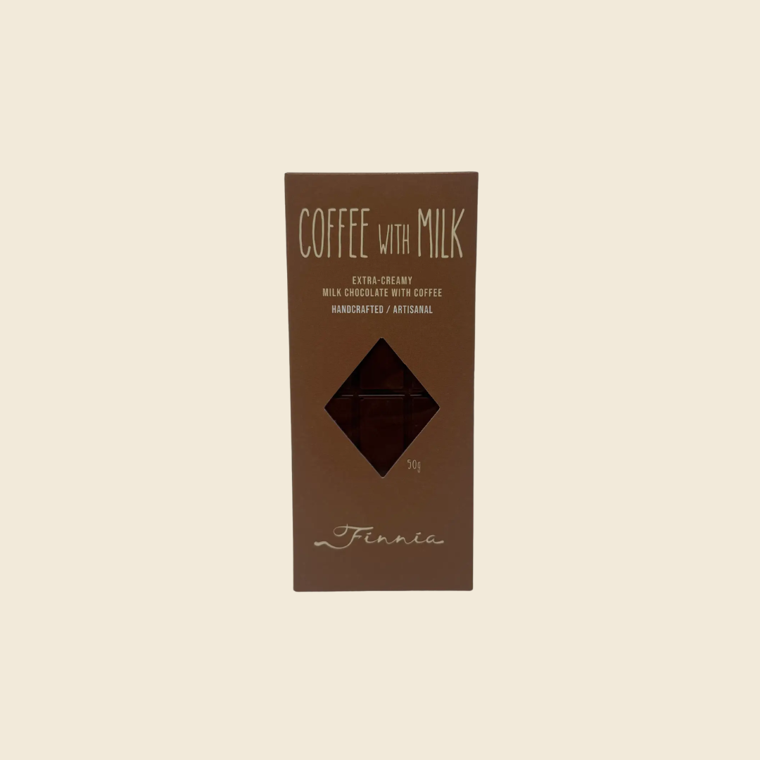 Coffee with Milk Chocolate Bar