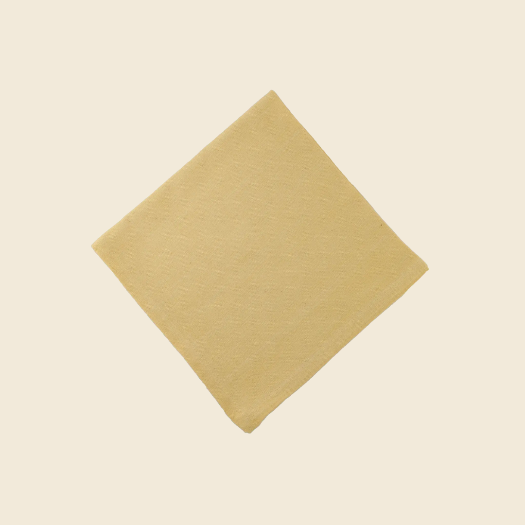 Butter Cream Cotton Napkins