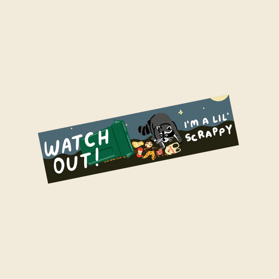 Scrappy Bumper Sticker