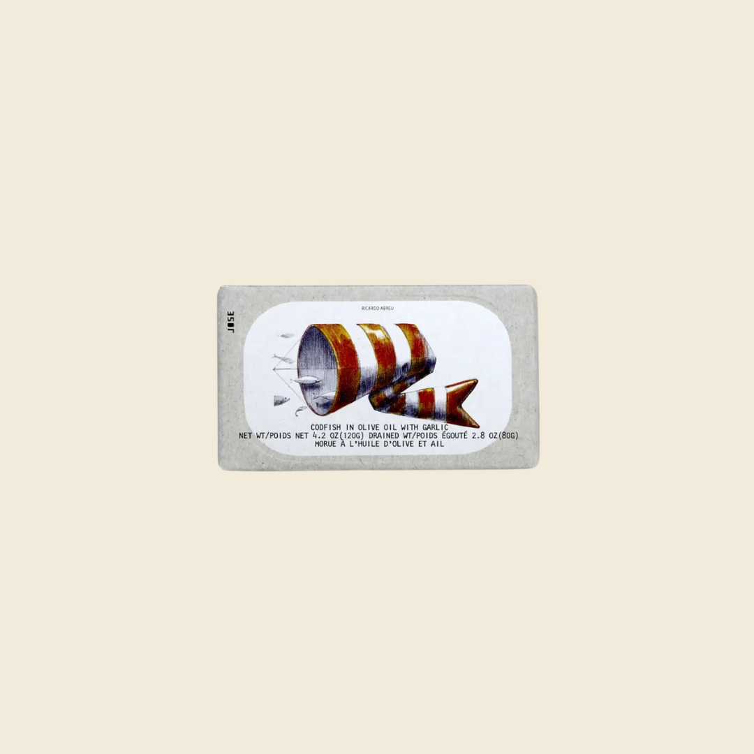 Jose Gourmet Codfish in Olive Oil and Garlic