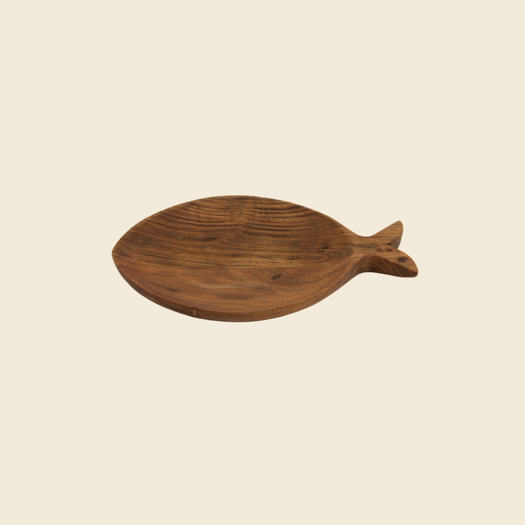 Acacia Wood Fish Tray