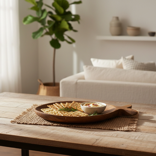 Acacia Wood Fish Tray