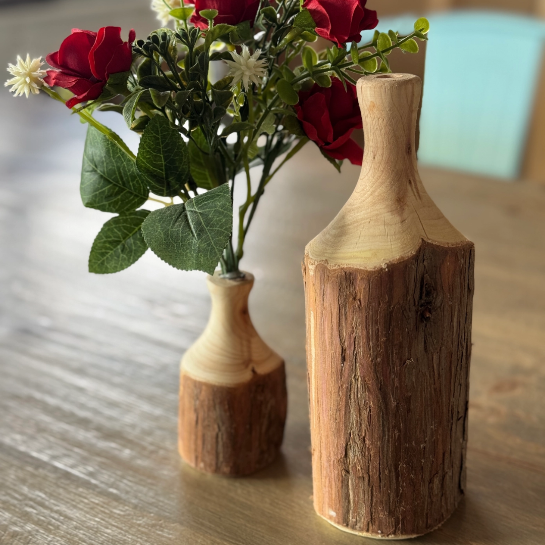 Juniper Wood Vase